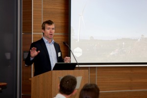 Alex Hannant presenting at SBN Forum